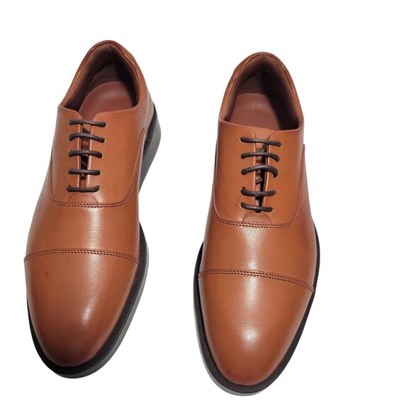 Wolf & Shepherd Other - Wolf & Shepherd Closer Men's Brown Oxford Dress Shoe Size 7M 22526-2850